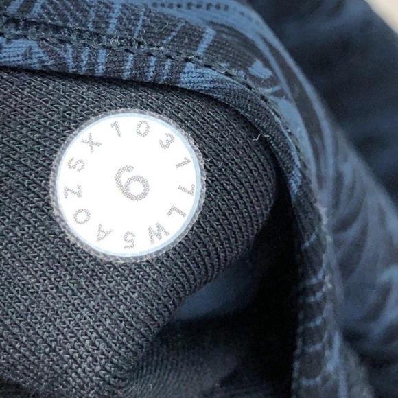 Lululemon Wunder Under Hi-Rise Tight 28" In Nouveau Mach Blue Black Size 6 - Picture 9 of 15